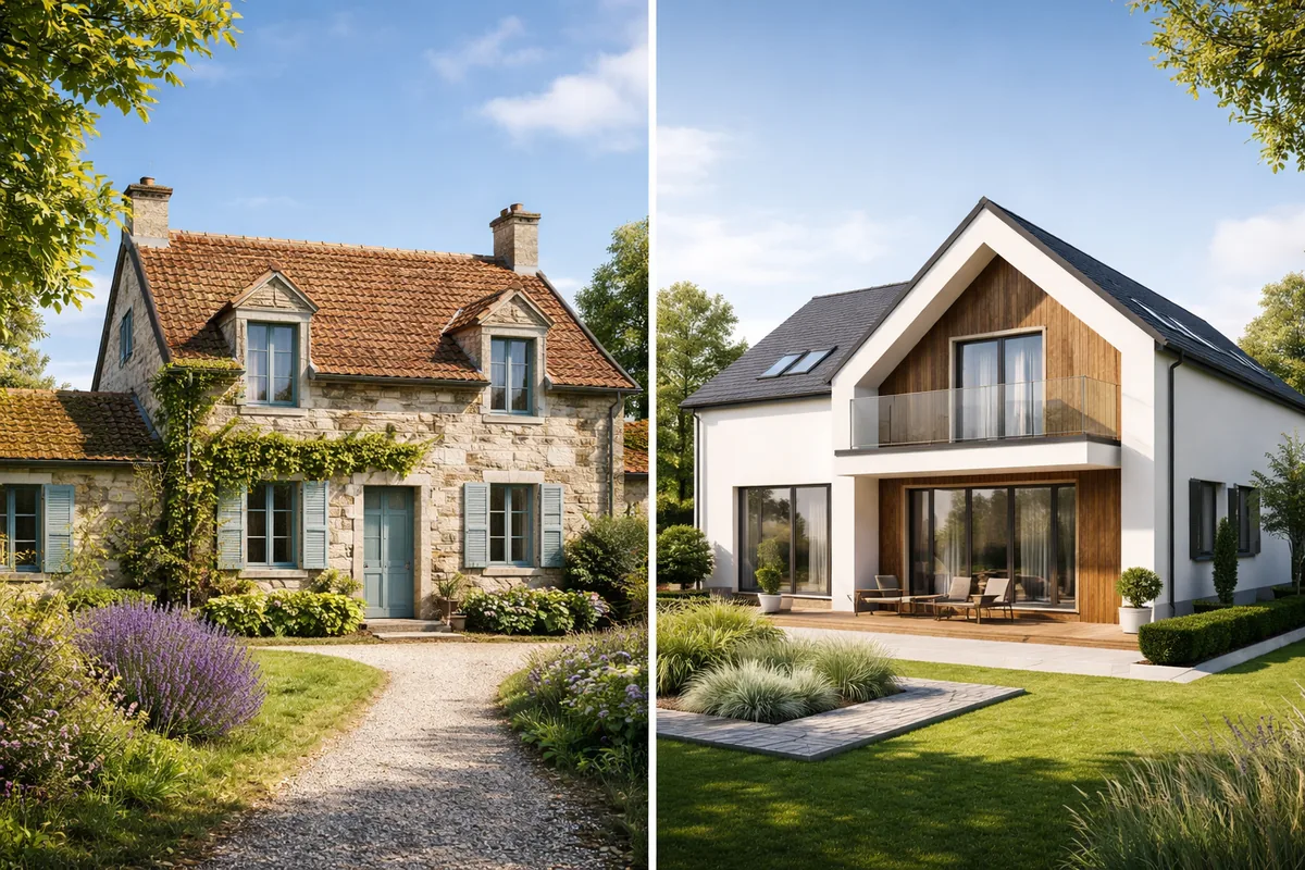 Faut-il privilégier les maisons anciennes ou neuves pour un achat